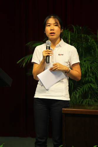 中央电视台新闻中心浙江记者站站长何盈全国优秀新闻工作者,省十大之
